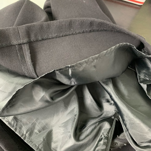 Karl Lagerfeld Black Studded Halter Dress 8 #4680 - Picture 7 of 8